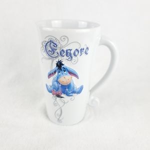 DISNEY | Disney Store Eeyore Raised 3D Relief 16 oz Mug from Winnie The Pooh